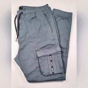 Hollister Joggers for Men XL Slate color.